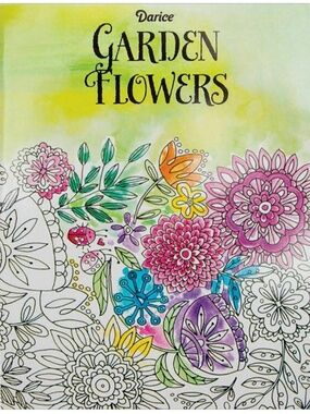 Darice DCBK-608 Darice Coloring Book - Flower